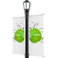 Preview: Streetbanner DUO Beispiel 60x180cm